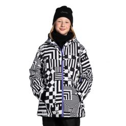 Kurtka narciarska dla dzieci snowboard Lemon Explore ZL4. Brązowe kurtki i płaszcze dla dziewczynek LEMON explore, na zimę, bez wzorów, z materiału, długie, z kapturem. Za 299.90 zł.