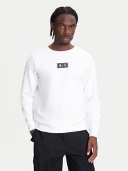 Kappa Bluza Authentic Nymphe 321Y1MW Biały Comfort Fit. Białe bluzy męskie Kappa, m, bez wzorów, z bawełny, bez kaptura. Za 239.99 zł.
