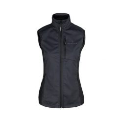 Kamizelka softshell damska Rapid. Szare kurtki sportowe damskie Bergson, l, bez wzorów, z softshellu, bez kaptura, rowerowe. Za 189.00 zł.