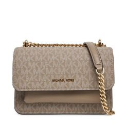 Torebka MICHAEL Michael Kors. Brązowe torebki do ręki damskie MICHAEL Michael Kors, bez wzorów, wizytowe, bez dodatków. Za 899.99 zł.