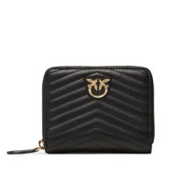 Portfel PINKO. Czarne portfele damskie Pinko, bez wzorów. Za 429.99 zł.