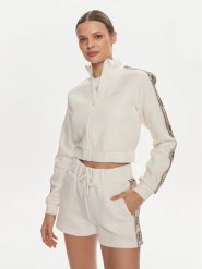 Guess Bluza V3RQ12 KB3P2 Szary Regular Fit. Szare bluzy damskie Guess, l, z aplikacjami, z syntetyku, bez kaptura. Za 189.99 zł.