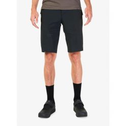 Szorty rowerowe męskie Fox Flexair Short W/Liner. Czarne buty sportowe męskie FOX, bez zapięcia, rowerowe. Za 576.99 zł.