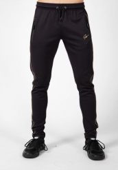Wenden Track Spodnie - Czarny/Złoty. Żółte spodnie sportowe męskie GORILLA WEAR, xl, bez wzorów, z poliesteru, na fitness i siłownię. Za 253.65 zł.