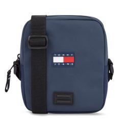 Saszetka Tommy Jeans. Niebieskie saszetki męskie Tommy Jeans, z jeansu, młodzieżowe, małe. Za 159.99 zł.