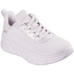 Buty sportowe damskie Skechers Bobs B Flex Hi Fly. Fioletowe obuwie sportowe damskie Skechers, bez wzorów, na fitness i siłownię. Za 490.00 zł.