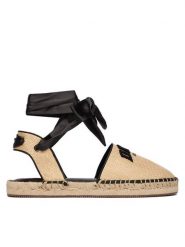 DKNY Espadryle Madelise K2612113 Brązowy. Brązowe espadryle damskie DKNY, bez wzorów, z materiału, bez obcasa, bez zapięcia. Za 579.99 zł.