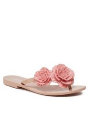 Melissa Japonki Melissa Harmonic Springtime Ad 35704 Różowy. Czerwone klapki damskie Melissa, bez wzorów, z tworzywa sztucznego, bez obcasa. Za 279.99 zł.