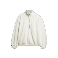 Kobiece pół-zapinane bluzy Superdry Studios Half. Białe bluzy damskie Superdry., bez wzorów, bez kaptura. Za 332.10 zł.