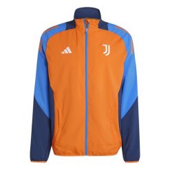Bluza dresowa Prematch Juventus Turin 2024/25. Brązowe bluzy męskie Adidas, xl, bez wzorów, z dresówki, bez kaptura. Za 295.70 zł.