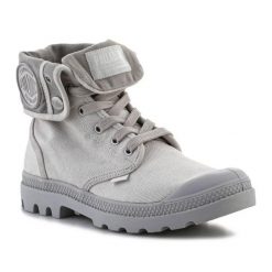 Buty Palladium Baggy 92353-095-M szare. Szare trampki i tenisówki damskie bez wzorów, z gumy, bez zapięcia. Za 613.11 zł.