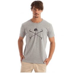 Polo Club C.H..A T-Shirt Męski M Szary. Szare koszulki polo męskie Polo Club C.H..A, z bawełny. W wyprzedaży za 119.00 zł.