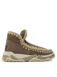 Mou Śniegowce Eskimo Trainer FW201000A Brązowy. Brązowe śniegowce i trapery damskie Mou, ze skóry. Za 1,149.00 zł.