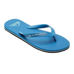 Japonki plażowe męskie Quiksilver Molokai Core. Niebieskie klapki męskie Quiksilver, z gumy, sportowe. Za 86.10 zł.