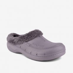 Męskie ocieplane sandały Coqui Husky. Szare sandały męskie Coqui, z materiału, bez zapięcia. Za 135.99 zł.