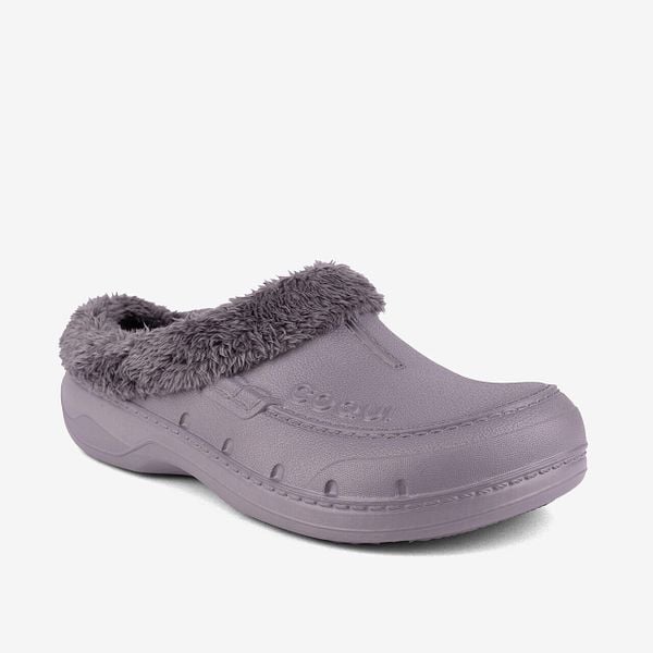 Męskie ocieplane sandały Coqui Husky. Szare sandały męskie Coqui, z materiału, bez zapięcia. Za 134.99 zł.