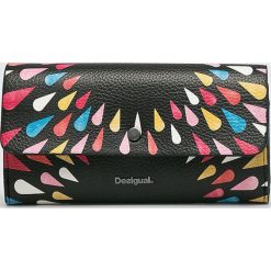 Desigual - Portfel. Czarne portfele damskie Desigual, z materiału. Za 279.90 zł.