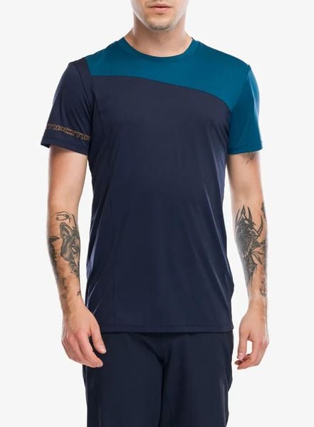Koszulka szybkoschnąca CMP Juvan T-Shirt. Niebieskie koszulki sportowe męskie CMP, xl, bez wzorów, z materiału, bez kołnierzyka, bez ramiączek, na fitness i siłownię. Za 131.99 zł.