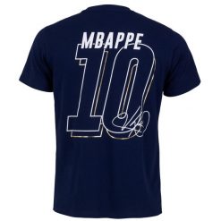 Koszulka męska France Mbappé. Niebieskie koszulki sportowe męskie FFF, m, bez wzorów, bez kołnierzyka, bez ramiączek, do piłki nożnej. Za 119.99 zł.