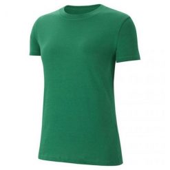 Koszulka Park 20 Dla Kobiet. Zielone koszulki sportowe damskie Nike, bez wzorów, bez kołnierzyka, bez ramiączek, trekkingowe. Za 104.99 zł.