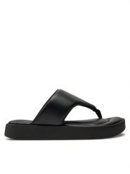Inuikii Japonki Padded Toe 70105-135 Czarny. Czarne klapki damskie Inuikii, bez wzorów, z tworzywa sztucznego, bez obcasa. W wyprzedaży za 399.99 zł.