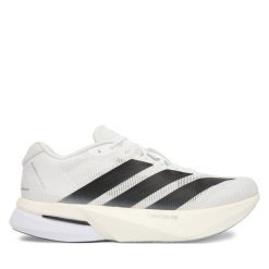 Buty do biegania adidas. Białe buty sportowe męskie Adidas, bez zapięcia, do biegania. Za 699.99 zł.