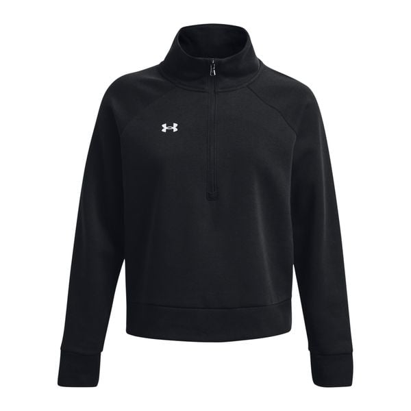 Damska bluza polarowa 1/2 z zamkiem błyskawicznym Under Armour Rival. Białe bluzy damskie Under Armour, l, bez wzorów, z polaru, bez kaptura, na fitness i siłownię. Za 352.00 zł.