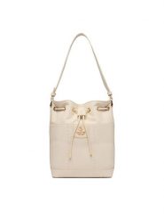 Beverly Hills Polo Club Torebka CEO-BHPC-C-020-09 Écru. Białe torebki do ręki damskie Beverly Hills Polo Club, bez wzorów, z materiału, bez dodatków. Za 219.99 zł.