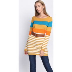 Żółta Tunika Summer Air. Żółte tuniki damskie Born2be. Za 29.99 zł.