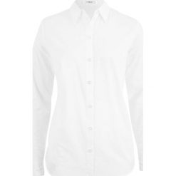 Bluzka, długi rękaw bonprix biały. Białe bluzki damskie bonprix, z długim rękawem. Za 39.99 zł.
