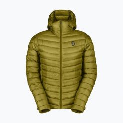 Kurtka ocieplana męska SCOTT Insuloft Tech Primaloft Hoody. Zielone kurtki sportowe męskie Scott, m, bez wzorów, z puchu, trekkingowe, primaloft. Za 659.99 zł.