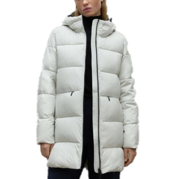 Kurtka ECOALF MARANGU JACKET WOM Biały. Białe kurtki damskie Ecoalf, l, bez wzorów, z syntetyku, bez kaptura. Za 924.55 zł.