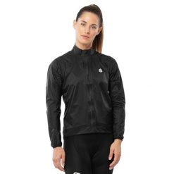 Kurtka przeciwdeszczowa kolarska damska J2 Troumouse. Czarne kurtki damskie SIROKO, xl, bez wzorów, z nylonu, bez kaptura. Za 297.00 zł.