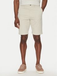 Calvin Klein Szorty materiałowe Modern Twill Reg. Straight Short K10K114068 Beżowy Regular Fit. Brązowe szorty męskie Calvin Klein, m, bez wzorów, z bawełny. Za 219.99 zł.