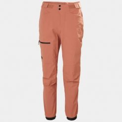 Damskie spodnie wodoodporne Helly Hansen Odin Rock Softshell. Brązowe spodnie sportowe damskie Helly Hansen, bez wzorów, z softshellu, trekkingowe. Za 553.50 zł.