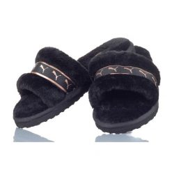 Klapki Damskie Puma Fluff Remix. Czerwone klapki damskie Puma, bez wzorów, eleganckie, bez obcasa. Za 82.00 zł.