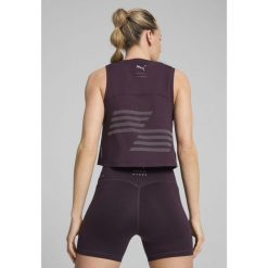 Damska koszulka bez rękawów PUMA x HYROX CLOUDSPUN PUMA Midnight Plum Purple. Fioletowe koszulki sportowe damskie Puma, xl, bez wzorów, bez kołnierzyka, bez ramiączek, do biegania. W wyprzedaży za 114.00 zł.