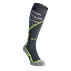 Skarpety narciarskie Bridgedale Ski MW Plus. Szare skarpety męskie Bridgedale, bez wzorów. Za 135.99 zł.