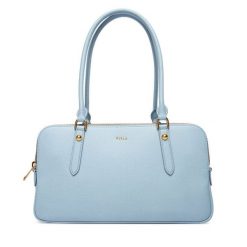 Torebka Furla. Niebieskie torebki do ręki damskie Furla, bez wzorów, klasyczne, bez dodatków. Za 1,979.00 zł.