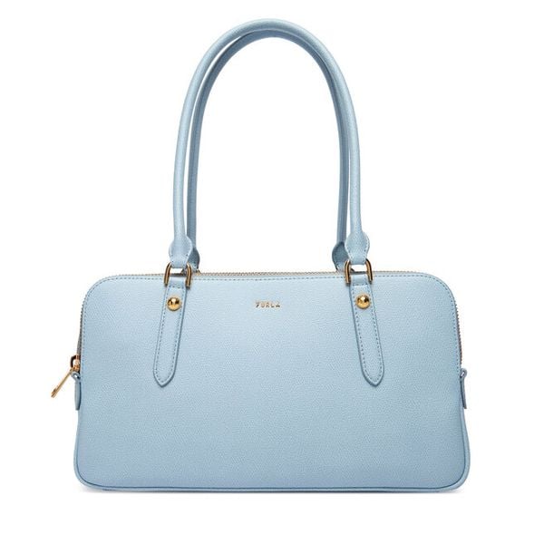 Torebka Furla. Niebieskie torebki do ręki damskie Furla, bez wzorów, klasyczne, bez dodatków. Za 1,394.99 zł.