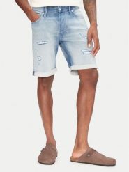 Jack & Jones Szorty jeansowe Rick 12269607 Niebieski Regular Fit. Niebieskie szorty męskie Jack & Jones, m, bez wzorów, z bawełny. Za 119.99 zł.