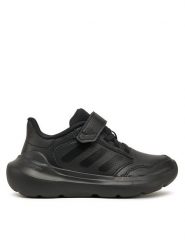 Adidas Sneakersy Tensaur Run 3.0 JP9643 Czarny. Czarne buty sportowe dziewczęce Adidas, bez wzorów, ze skóry, bez zapięcia. Za 129.99 zł.