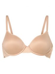 Chantelle Biustonosz na fiszbinach - usztywniany Kobiety beżowy, 80B. Brązowe biustonosze Chantelle, bez wzorów, z koronki. Za 449.95 zł.