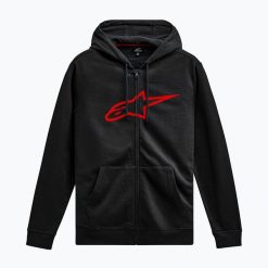 Bluza męska Alpinestars Ageless II Zip Hoodie. Czarne bluzy męskie Alpinestars, l, bez wzorów, z bawełny, bez kaptura. Za 439.99 zł.