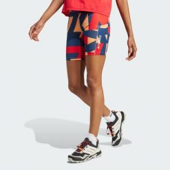 Szorty Terrex Multi 8-Inch Tight Printed. Brązowe szorty sportowe damskie Adidas, xl, bez wzorów, z materiału, sportowe, trekkingowe. Za 299.00 zł.