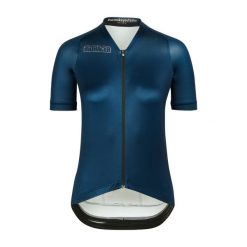 Damski jersey Bioracer Icon. Niebieskie koszulki sportowe damskie BIORACER, bez wzorów, z jersey, bez kołnierzyka, bez ramiączek, rowerowe. Za 362.50 zł.