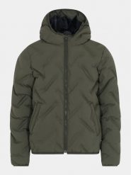 KABOOKI® Kurtka zimowa 14010014 Zielony Regular Fit. Zielone buty zimowe chłopięce na zimę, bez wzorów, z syntetyku, bez kaptura. Za 259.99 zł.