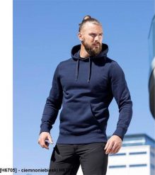Ardon ARDON RIVARY - Męska bluza kangurek elastyczny śćiągacz pa i rękawy 65 % bawełna, 35 % poliester, 320 g/m2 - ciemnoniebieski H6705 2XL. Niebieskie bluzy męskie Ardon, m, bez wzorów, z bawełny, bez kaptura. Za 127.15 zł.
