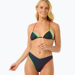 Dół od stroju kąpielowego Rip Curl V 80 High Skimpy Leg. Czerwone bikini damskie RIPCURL, s, bez wzorów. Za 129.99 zł.