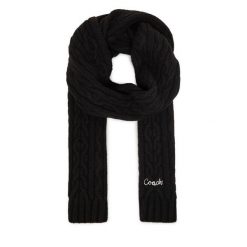 Szalik Coach. Czarne szaliki i chusty damskie Coach, bez wzorów. Za 409.99 zł.